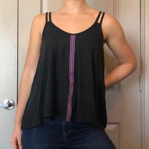 MM MM MM Suede Tank Top